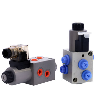On Off Solenoid Control Valve 6 Way 2 vị trí Hydraulic Electric Valve