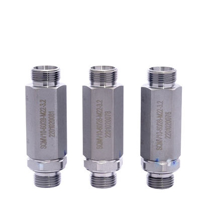 350Bar Hydraulic Flow Valve Sắt một chiều Solenoid throttle Valve