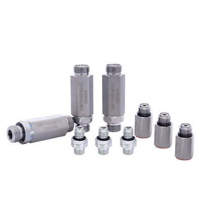 Một chiều Hydraulic Flow Valve Thép / Sắt một chiều throttle Valve