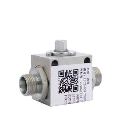 Áp suất cao Hydraulic Cut-Off Valve thẳng tùy chỉnh van bóng 3 cách