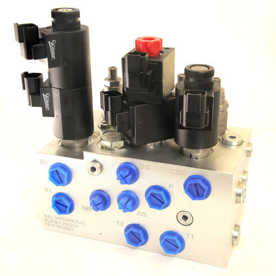 OEM thủy lực Solenoid Valve Bank với nhiều lần cùng nhóm van song song