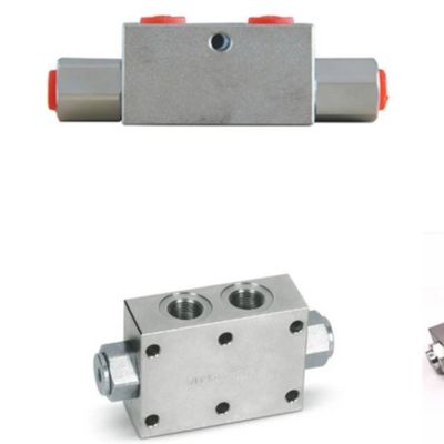 Thép Hydraulic Lock Valve Relief Pilot vận hành van kiểm tra hai lần