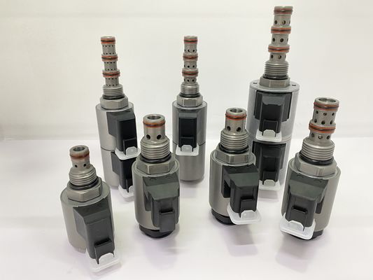 KSF08-22-0-NHydraulic Cartridge Excavator Solenoid Valve VC12 lỗ hổng