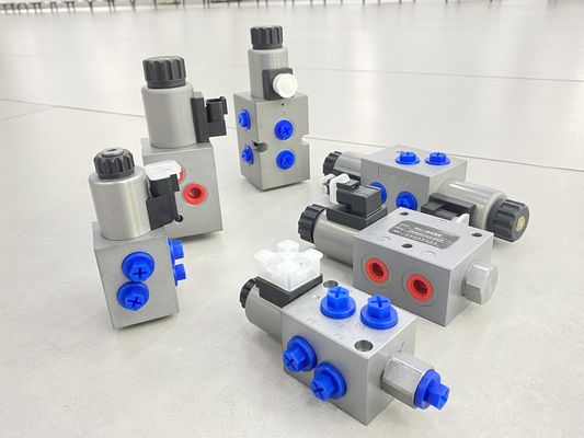 Máy phun điện thủy lực 6 Way 2 Position Solenoid với đầu nối ER / DG