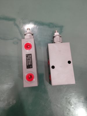 với hợp kim kẽm niken 30L 60L 95L van thủy lực quá tâm, van đối trọng loại đơn VBSO