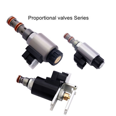KSF10-22-0-N Excavator Hydraulic Cartridge Solenoid Valve VC12 lỗ rỗng