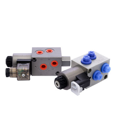 Cartridge Hydraulic Solenoid Valve 2 Position 6 Way Manifold Block tùy chỉnh